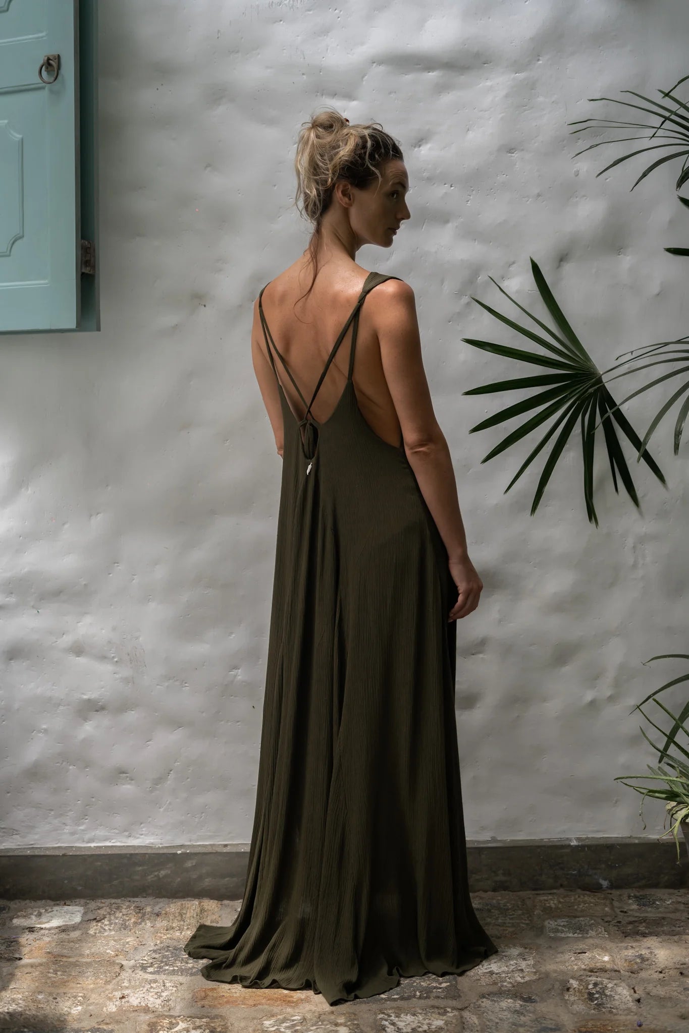 Crinkle Mandha dress