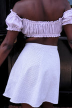 Malini Mini Skirt | Linen