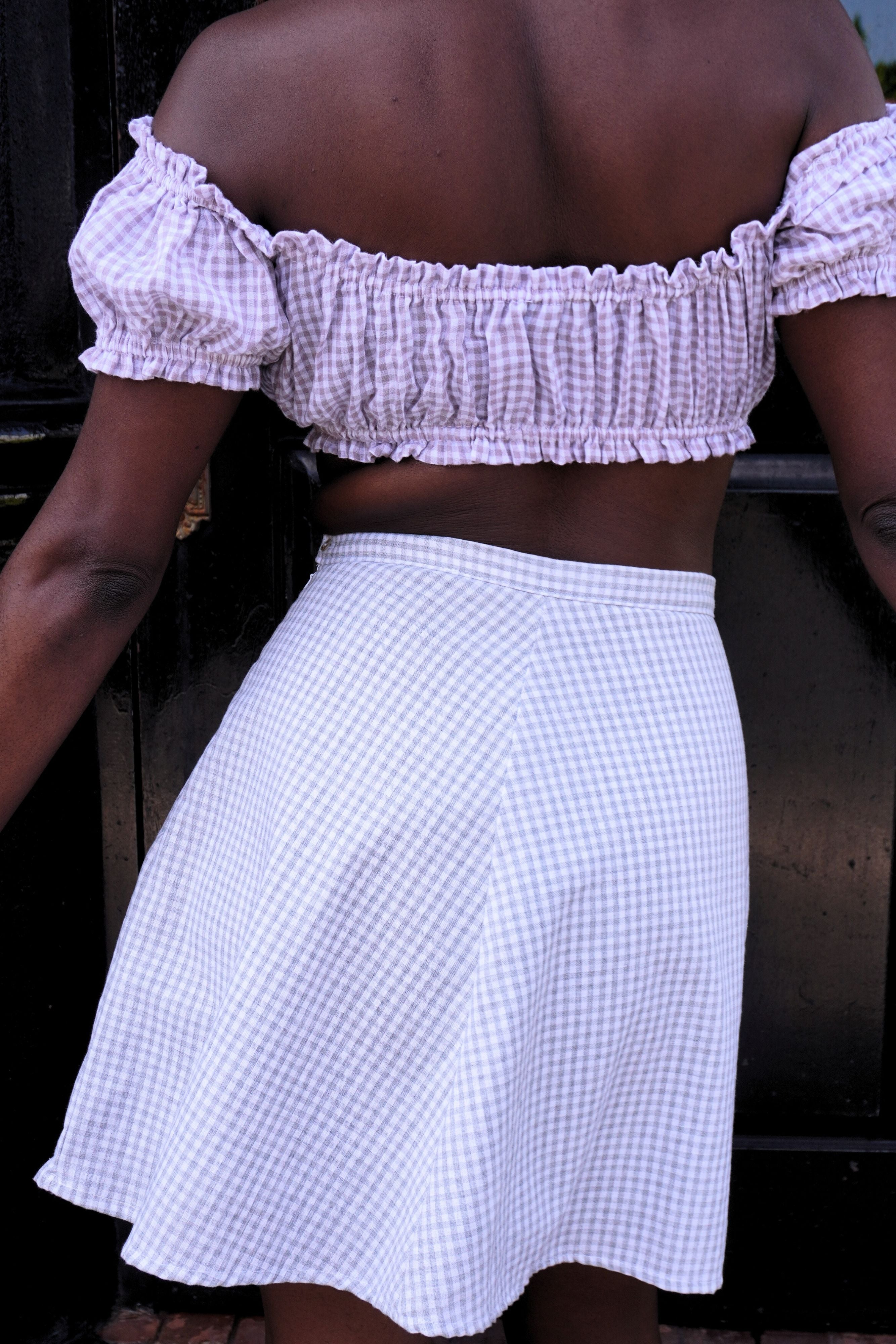 Malini Mini Skirt | Linen