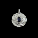 Ira Silver Pendant | Iolite 2132