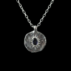 Ira Silver Pendant | Iolite 2132