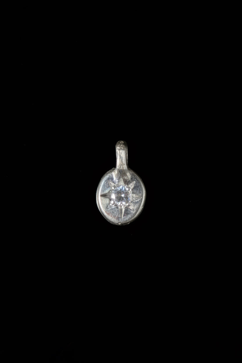 Fay Pendant - White Sapphire - 2290-3
