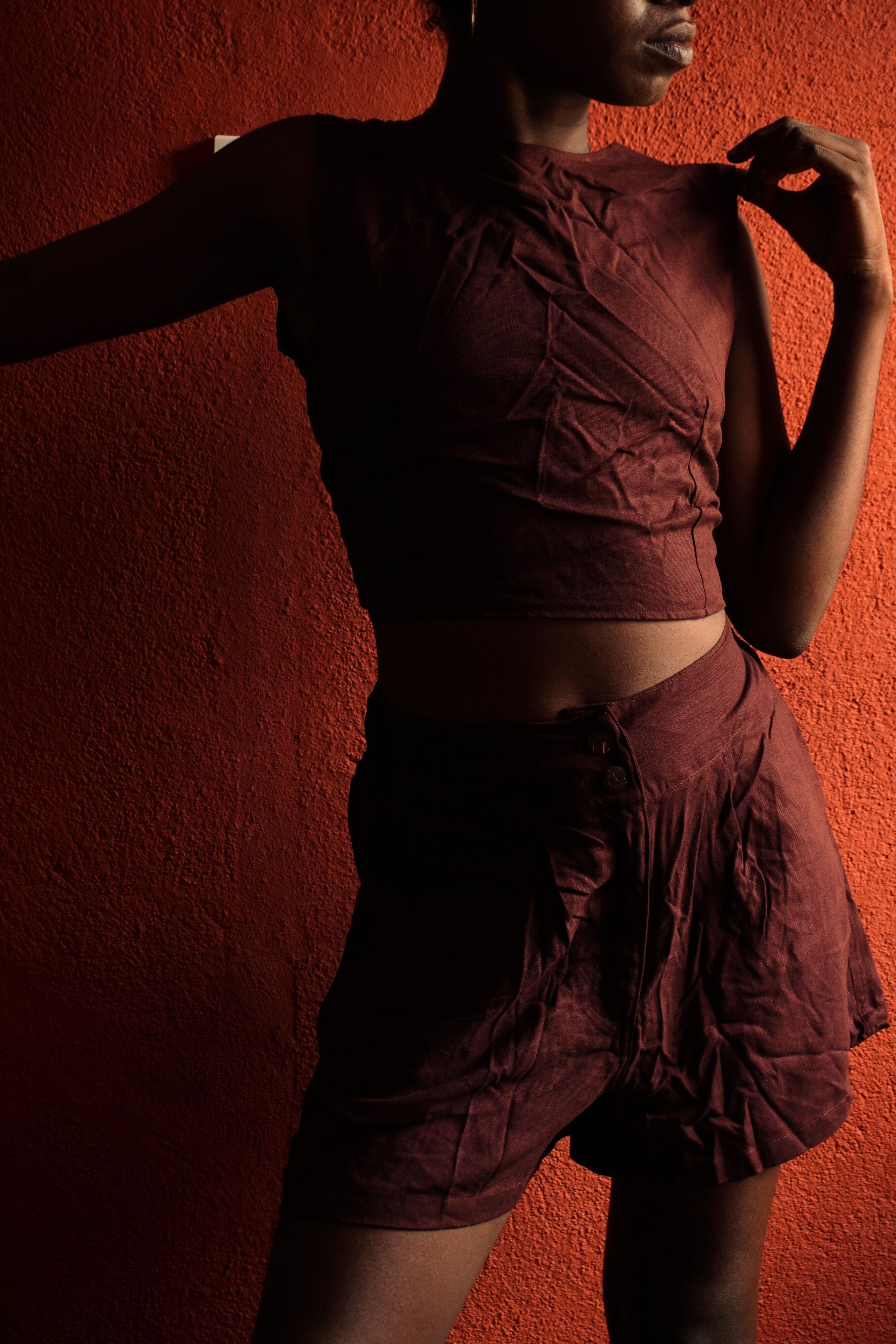 Veralu Tie Top | Natural Linen