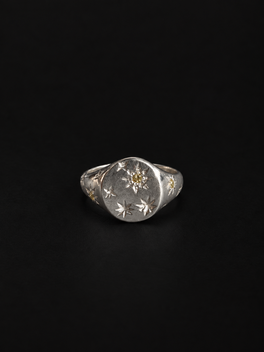 Starry Signet - Yellow Sapphire - 2134-7