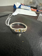 Dancer Silver Ring | Yellow Sapphire 2265-1