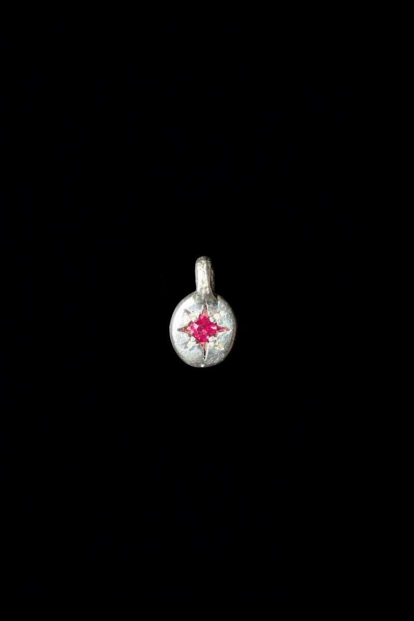 Fay Pendant - Red Ruby - 2290-1