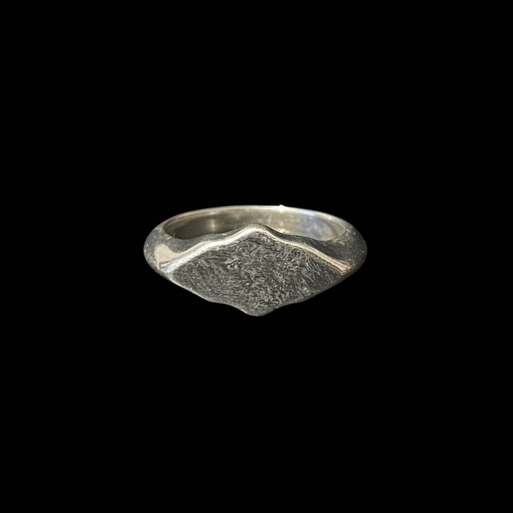 Frankie Plain Silver Signet - 2286