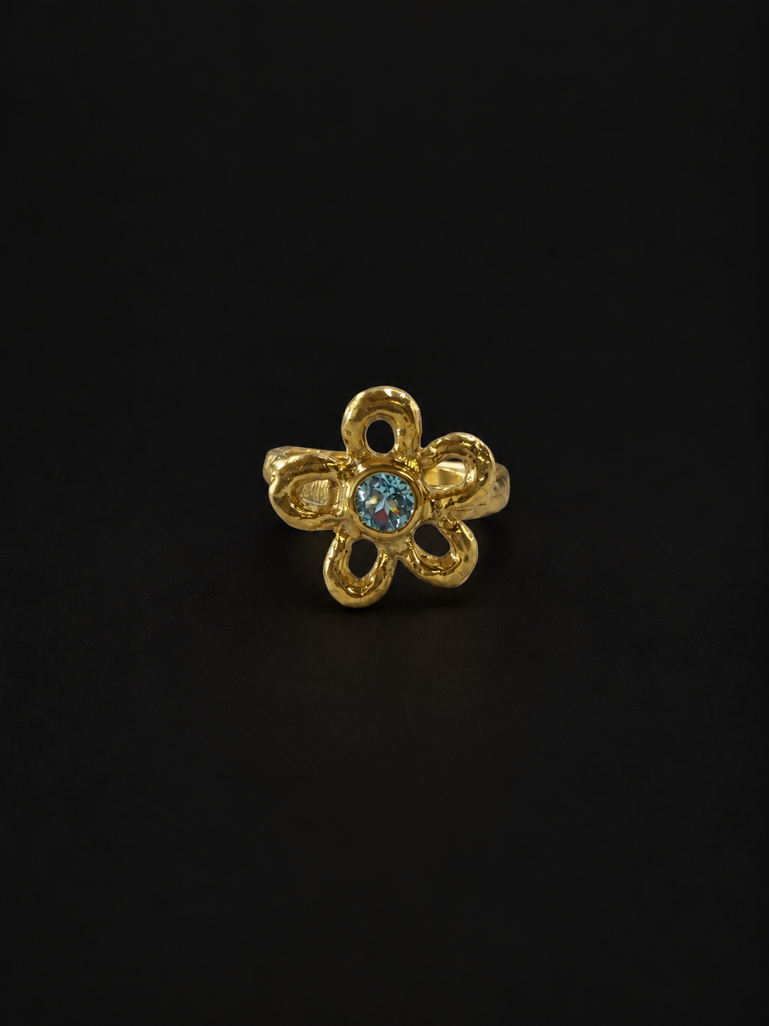 Mala Brass Ring |Topaz | 2241 - 6 |