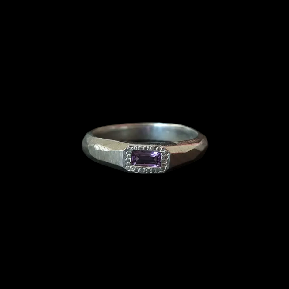 Cleo Silver Ring | Blue Topaz 2221