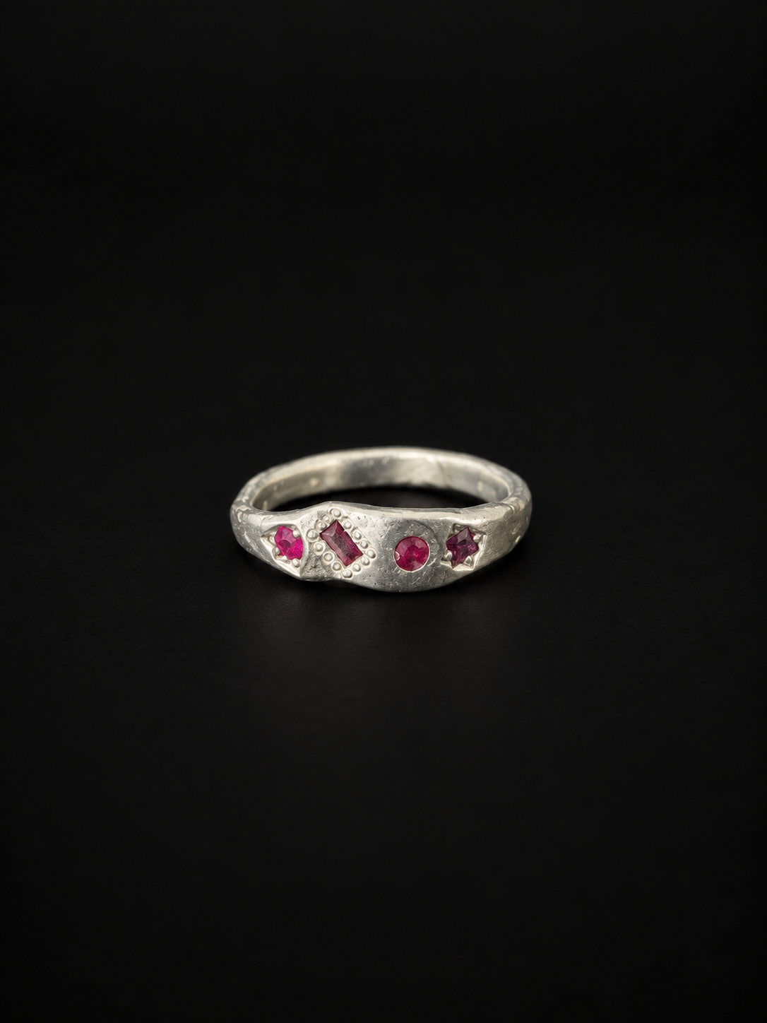Dancer Ring - Ruby & Pink Sapphire - 2264-7