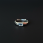 Cleo Silver Ring | Blue Topaz 2221