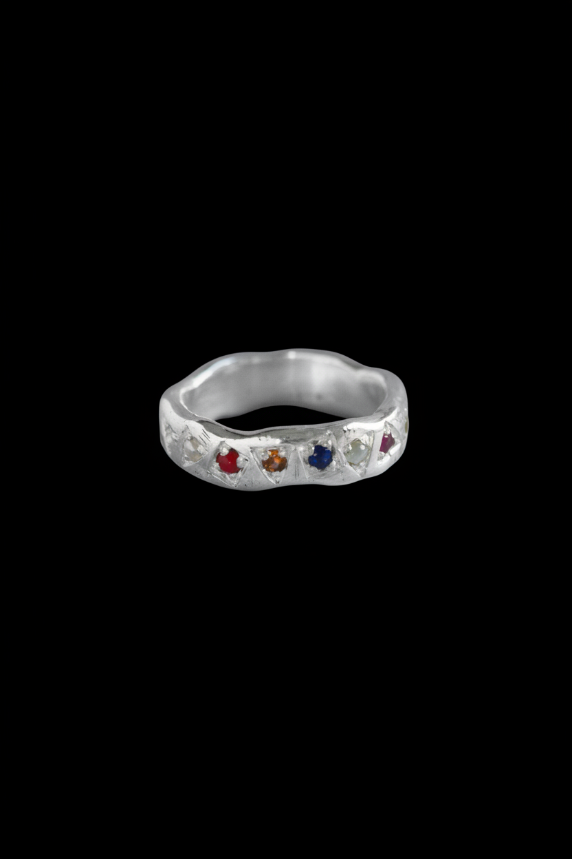 Navaratna Infinity Ring | Sacred Nine Gems