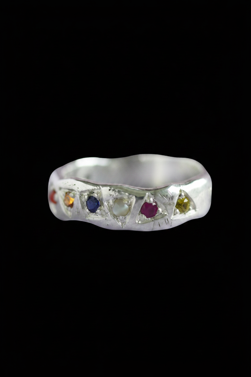 Navaratna Infinity Ring | Sacred Nine Gems