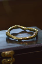 Organic Brass Bangle