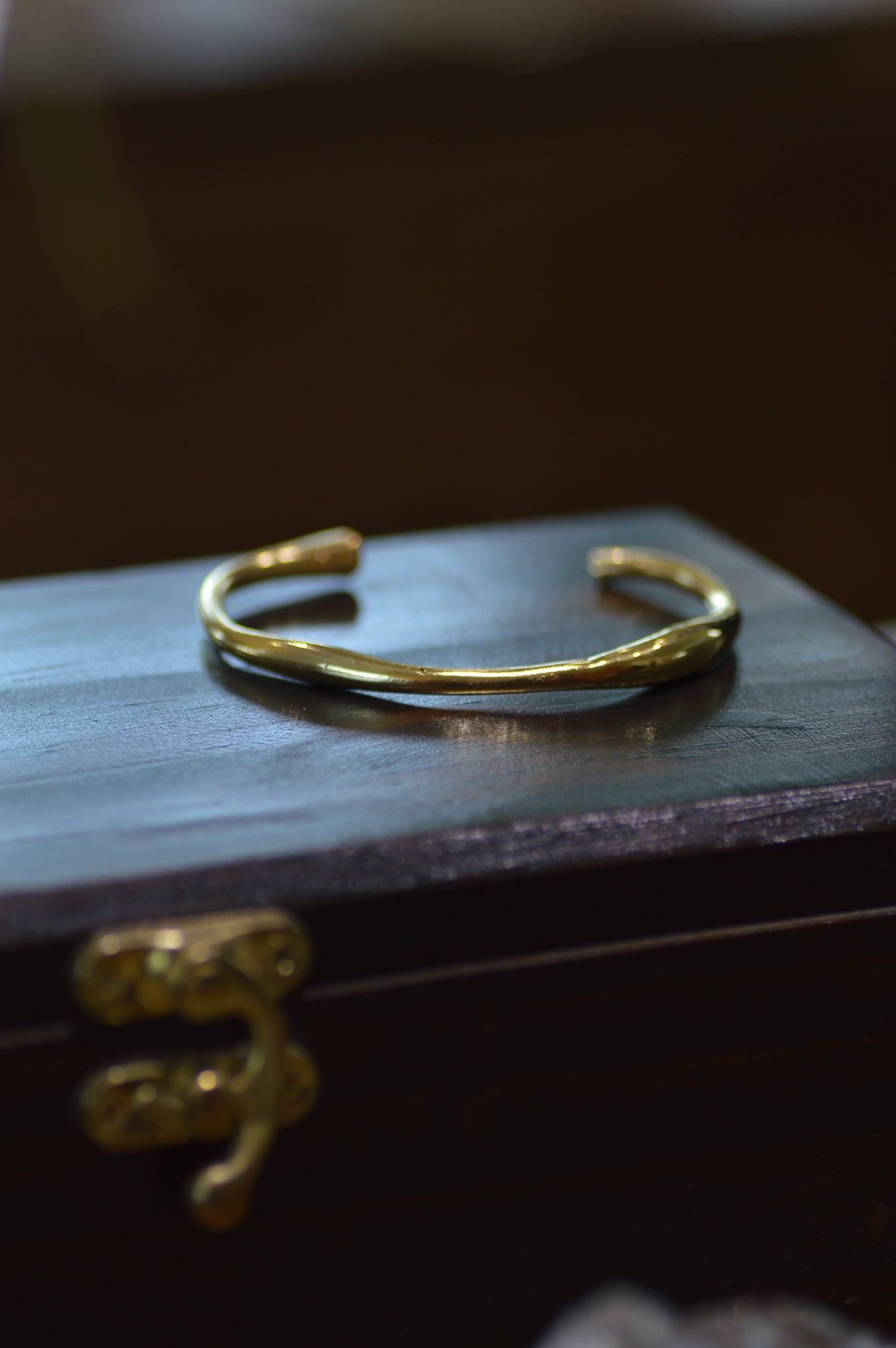 Liquid Brass Bangle