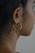 Lava Heart Earrings
