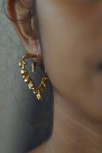 Lava Heart Earrings