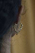 Lava Heart Earrings