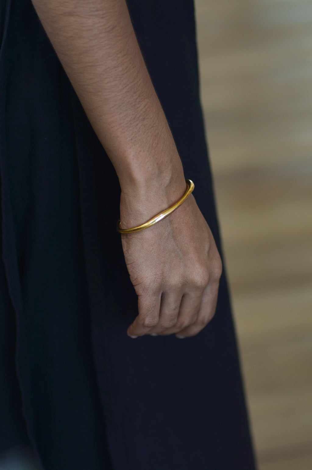 Liquid Brass Bangle