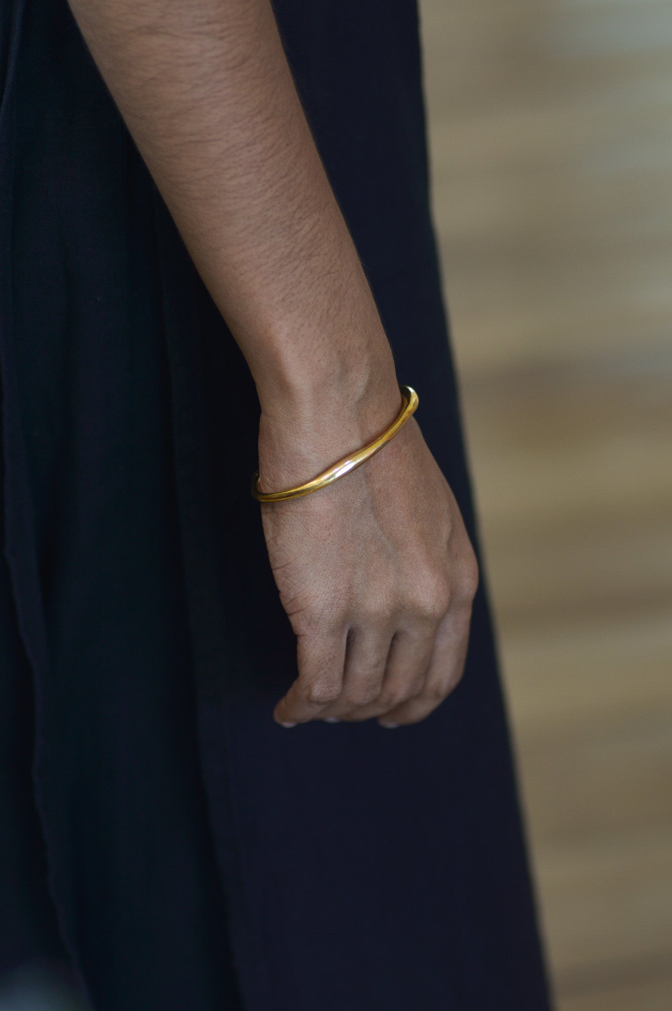 Liquid Brass Bangle