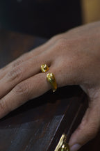 Lava 2 Brass Ring