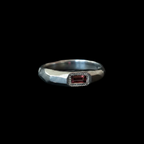 Cleo Silver Ring | Garnet 2221