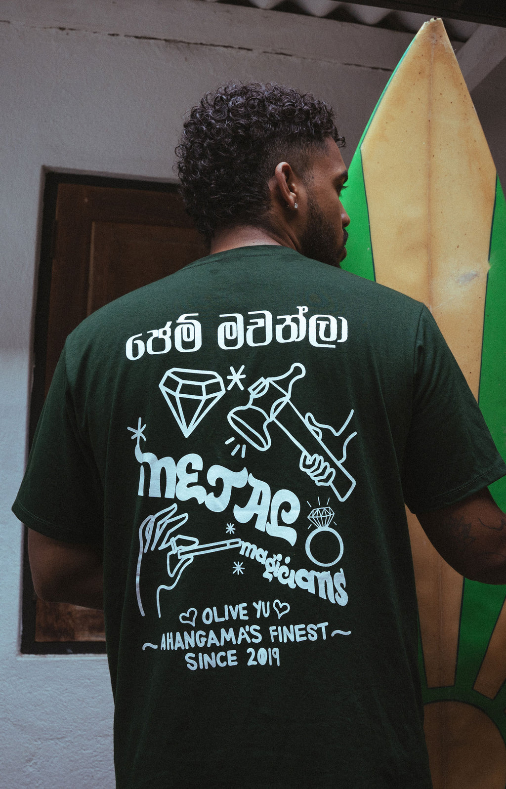 Gem Machanla Cotton T-Shirt