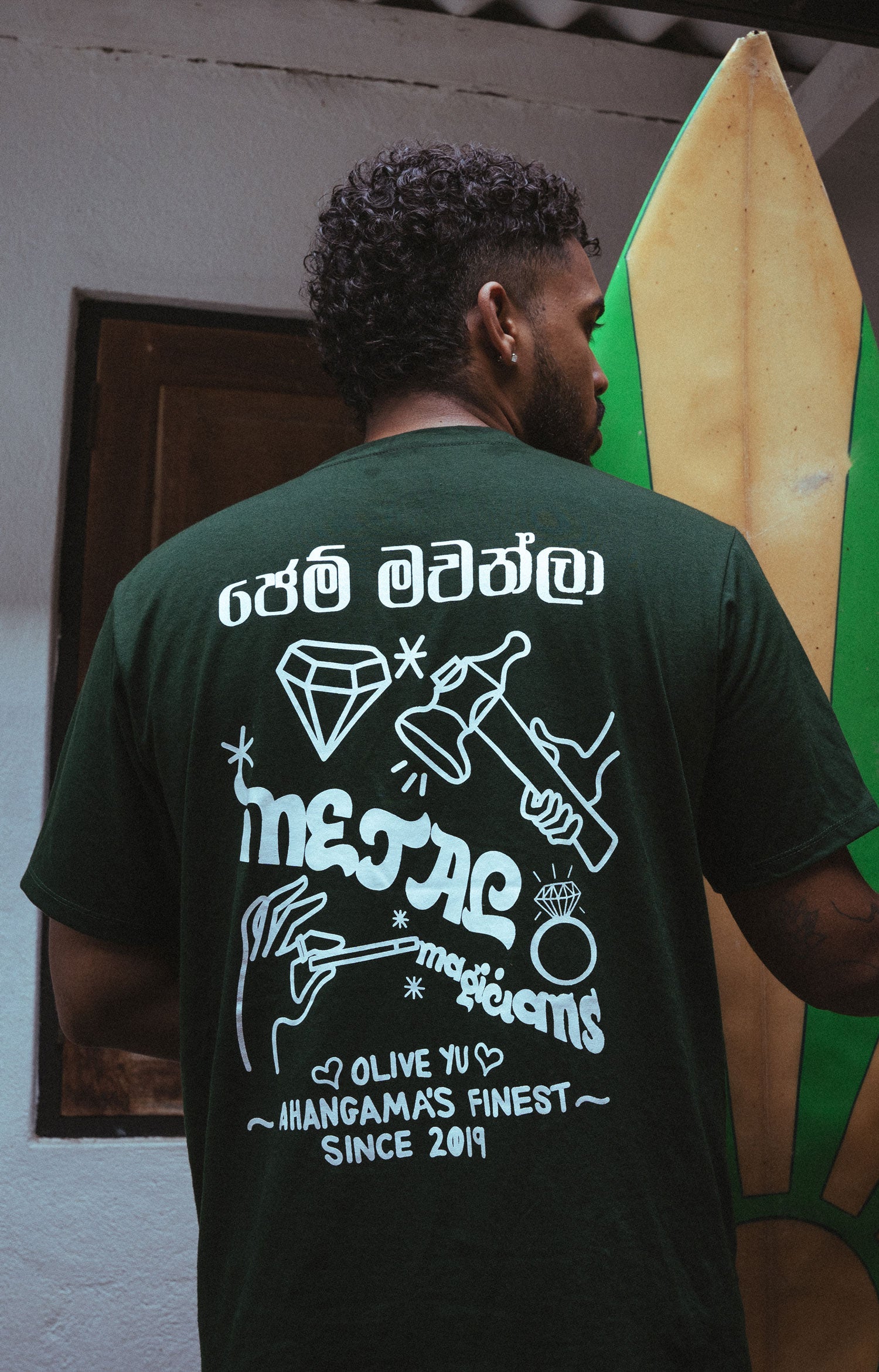 Gem Machanla Cotton T-Shirt