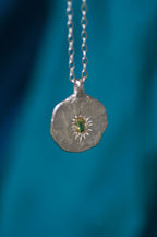 Ira Silver Pendant - Citrine