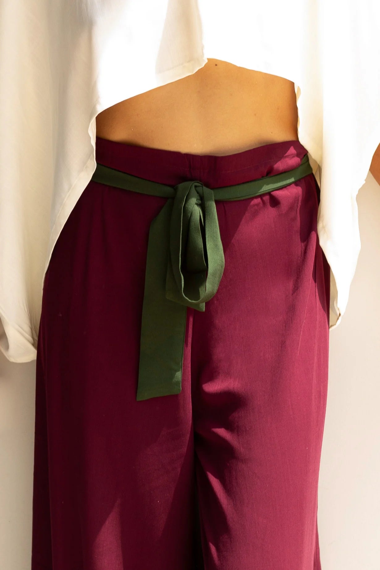 Ko Flo Plum Trouser
