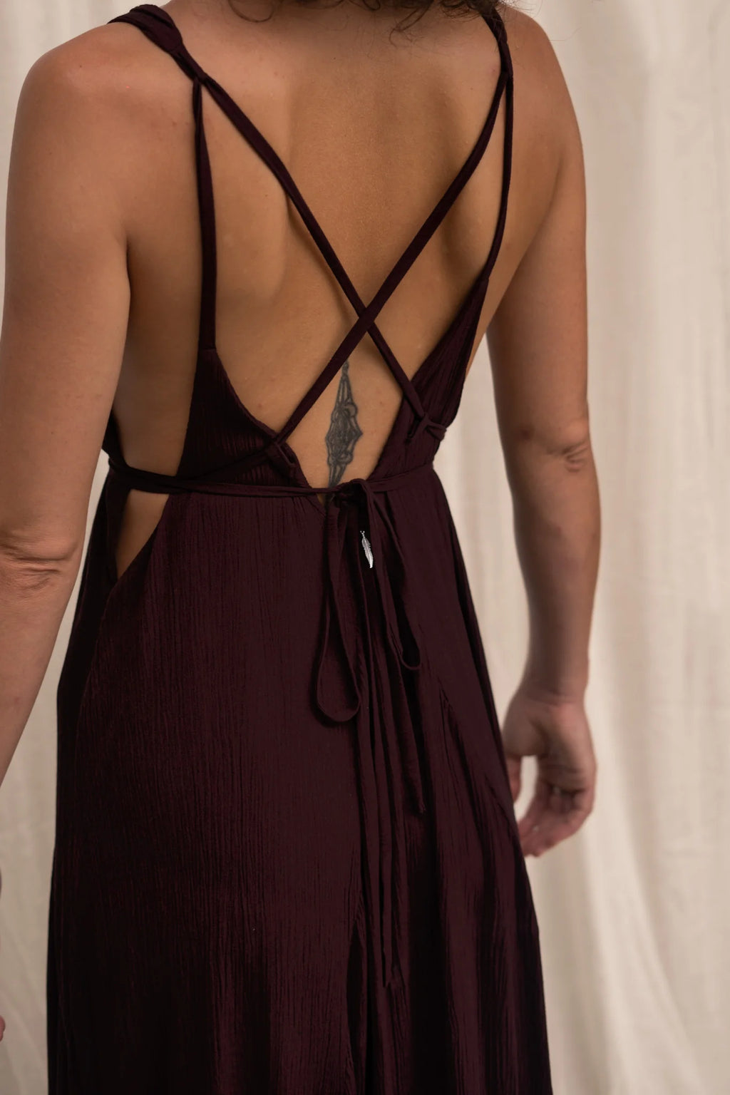 Crinkle Mandha dress