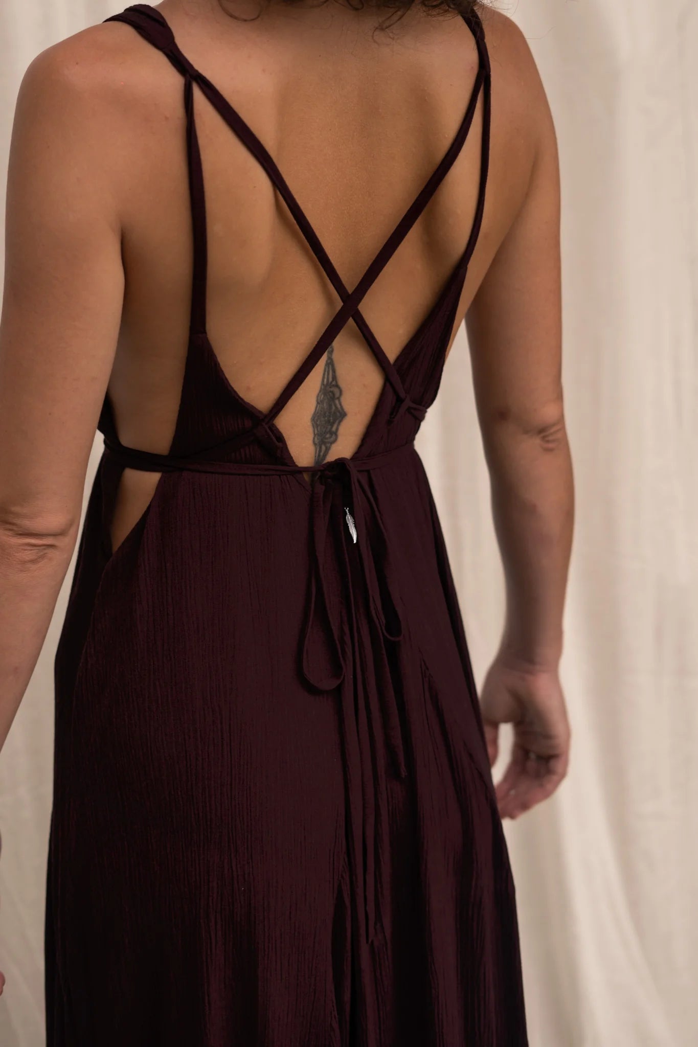 Crinkle Mandha dress