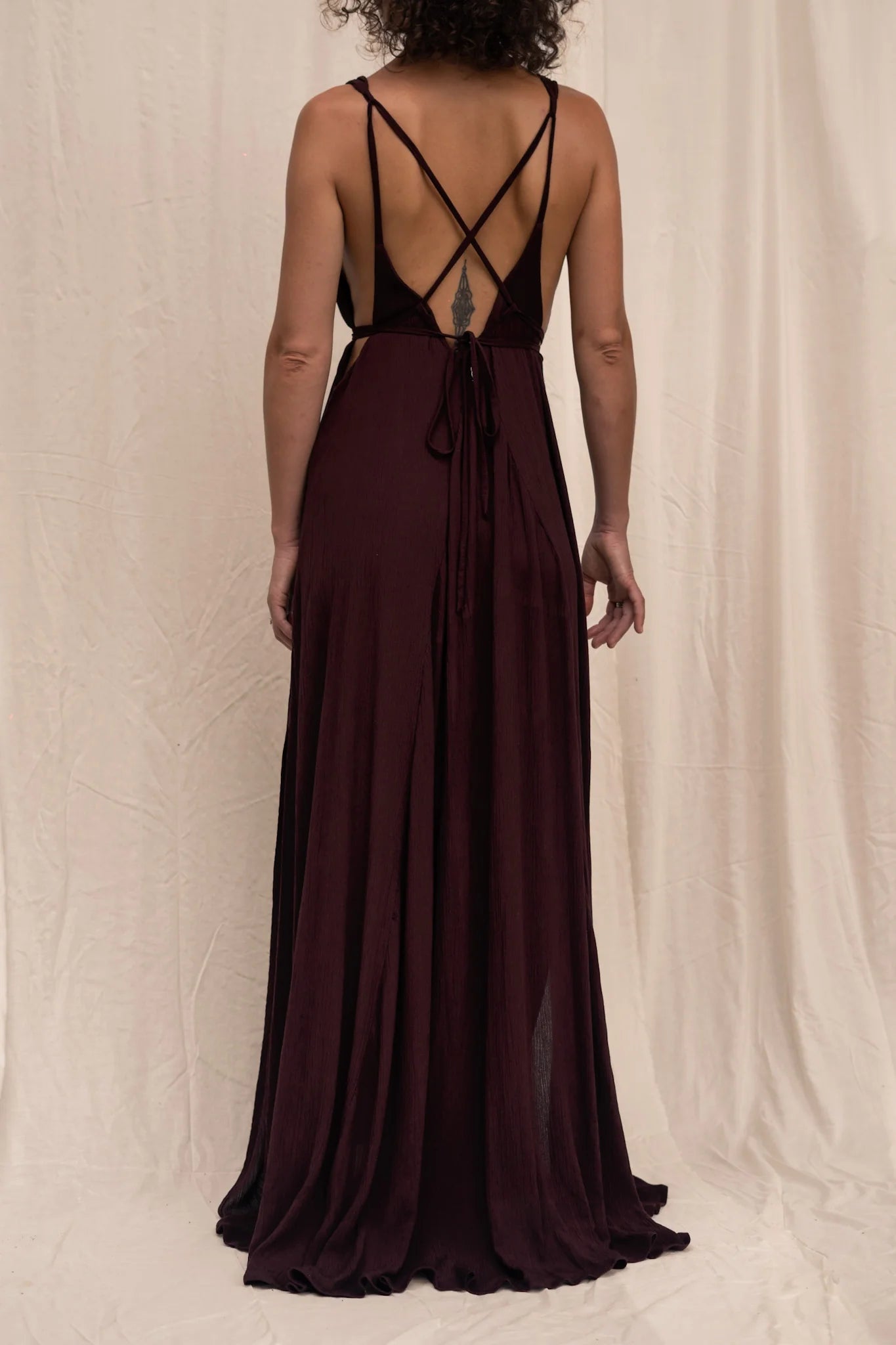 Crinkle Mandha dress