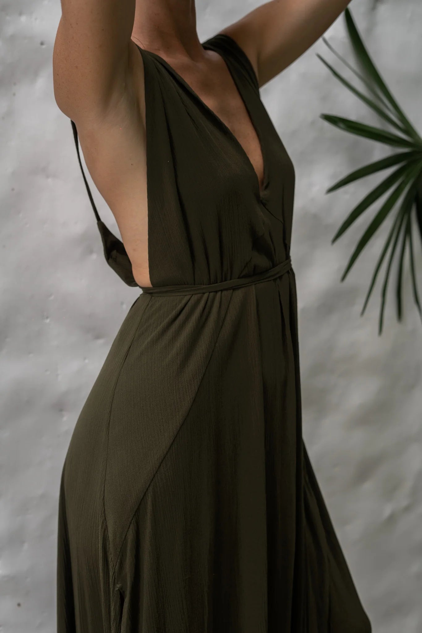 Crinkle Mandha dress