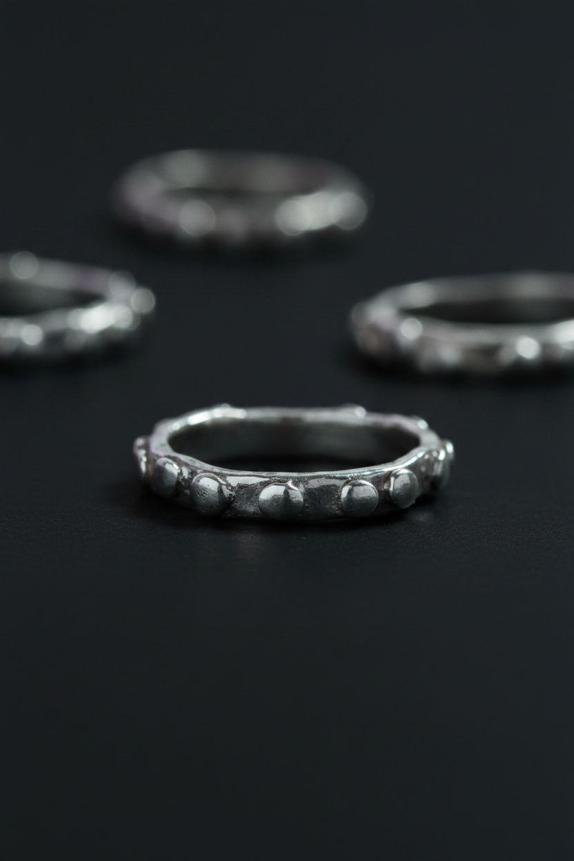 Poppet Band Ring | Sterling Silver