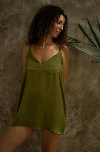 Ayu Dress | Natural Silk