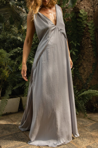 Mandha Dress | Natural Silk
