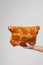 Buffalo Wash Bag | Block Print Cotton