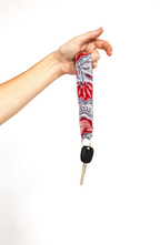 Buffalo Key Chain | Block Print Fabric