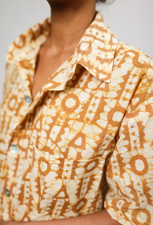 Buffalo Shirt | Block Print Cotton