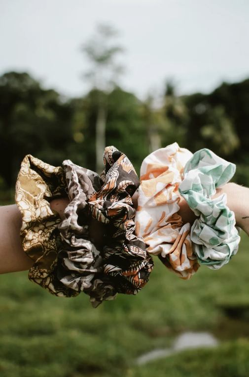 Buffalo Scrunchies | Block Print Cotton