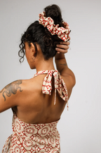 Buffalo Scrunchies | Block Print Cotton