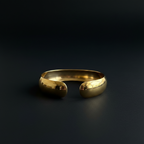 Bubble Cuff | Brass