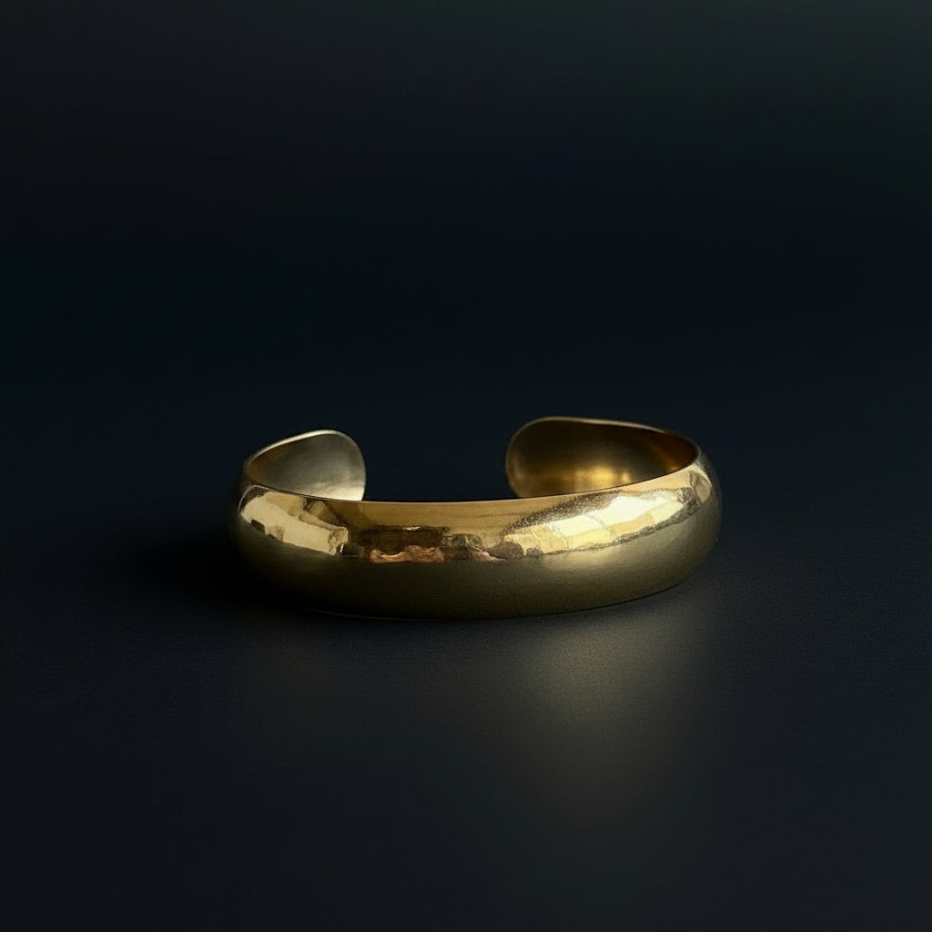 Bubble Cuff | Brass