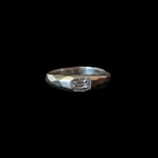 Cleo Silver Ring | White Sapphire 2221