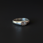 Cleo Silver Ring | White Sapphire 2221