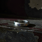 Ceres Band Silver | Emerald, Tourmaline & Sapphire 2170-8