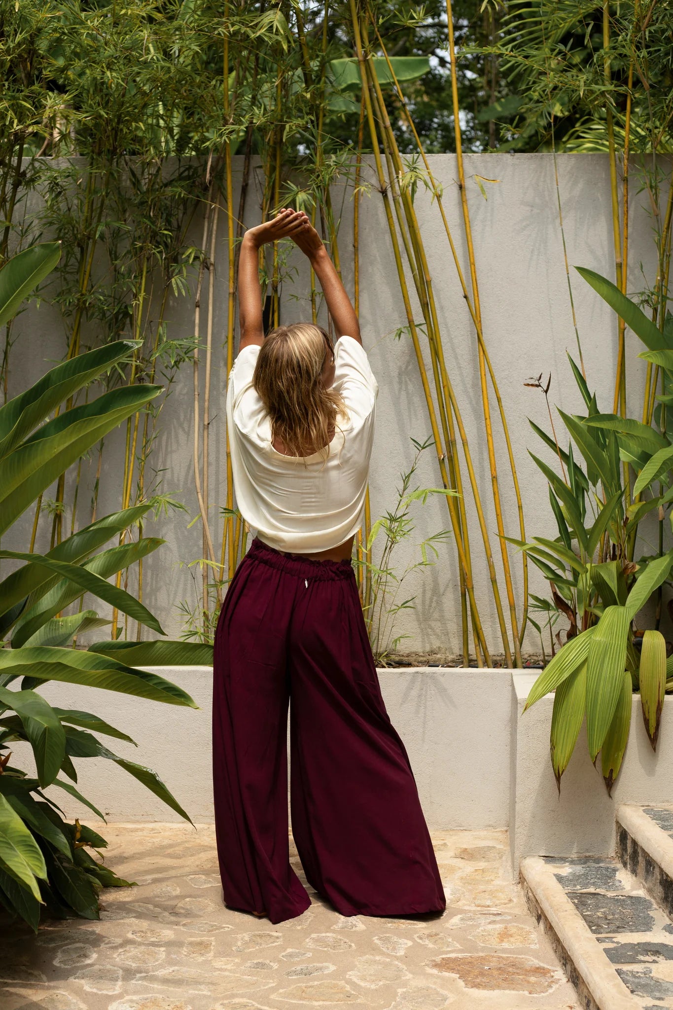 Ko Flo Plum Trouser