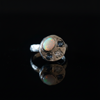 Palette Silver Ring | Opal, Sapphire & White Sapphire 1482-5