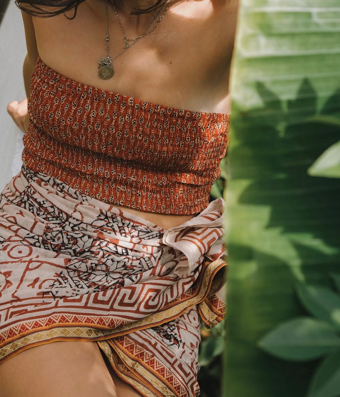 Buffalo Sarong | Block Print Cotton